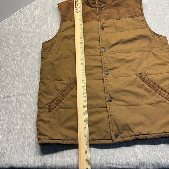RIDGECUT Tough Wear Men's' Vest Sz M Tan - Picture 5 of 8